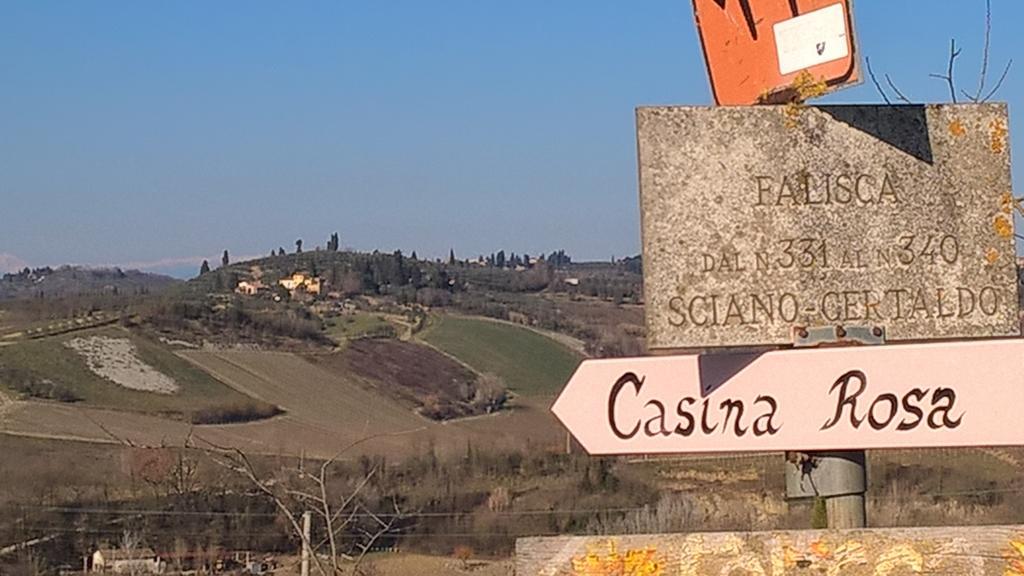 Casina Rosa Daire Certaldo Dış mekan fotoğraf